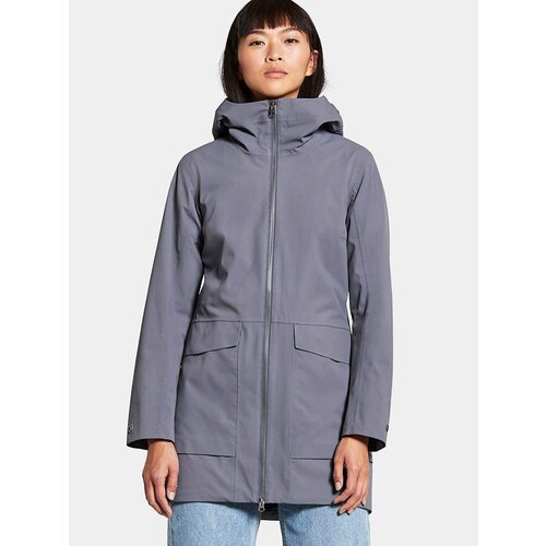 Куртка женская FOLKA 504140 (021 серо-фиолетовый, 36)
