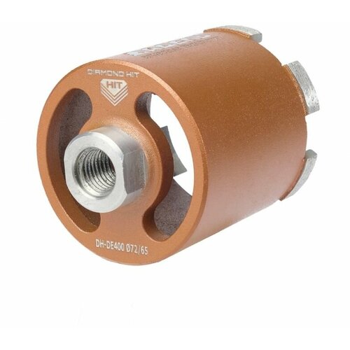 Алмазная коронка для подрозетников Diamond Hit DH-DE Ø72 по бетону с пылеудалением