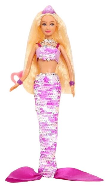 Кукла 8433 Русалочка Defa Lucy с длинными волосами Владычица морей и океанов/ Подарок ребенку/ для девочки