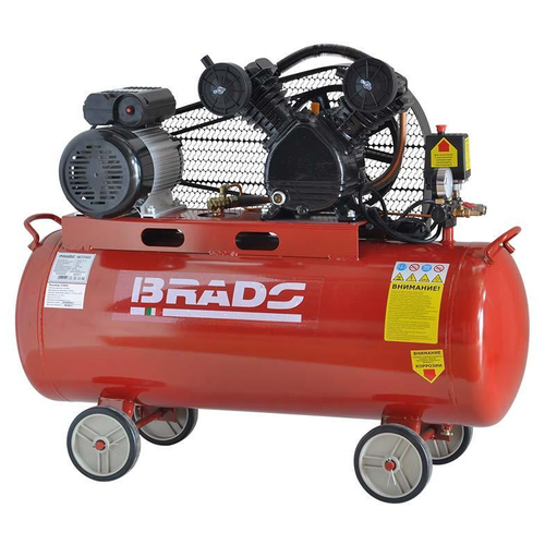 Компрессор масляный Brado IBL3100V, 100 л, 2.2 кВт