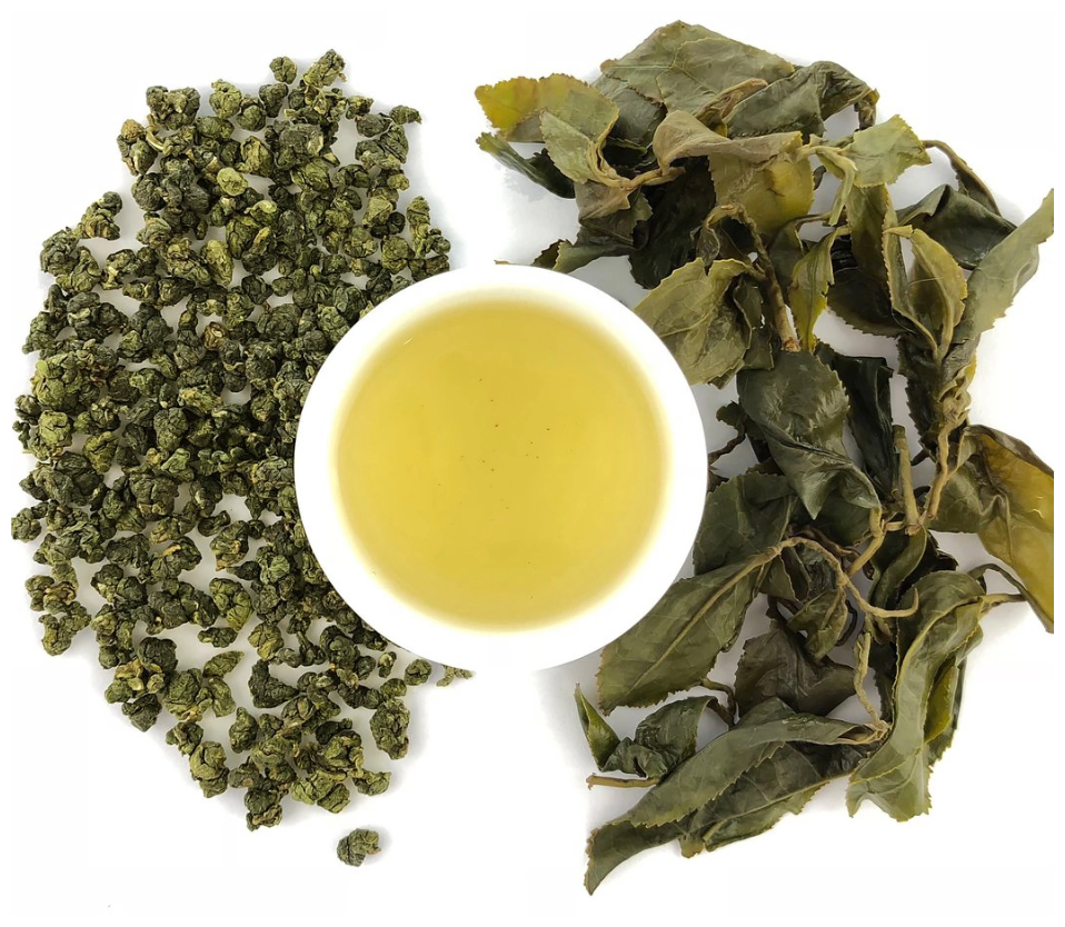 Китайский чай Ceremony Молочный Улун зеленый листовой рассыпной - фотография № 3