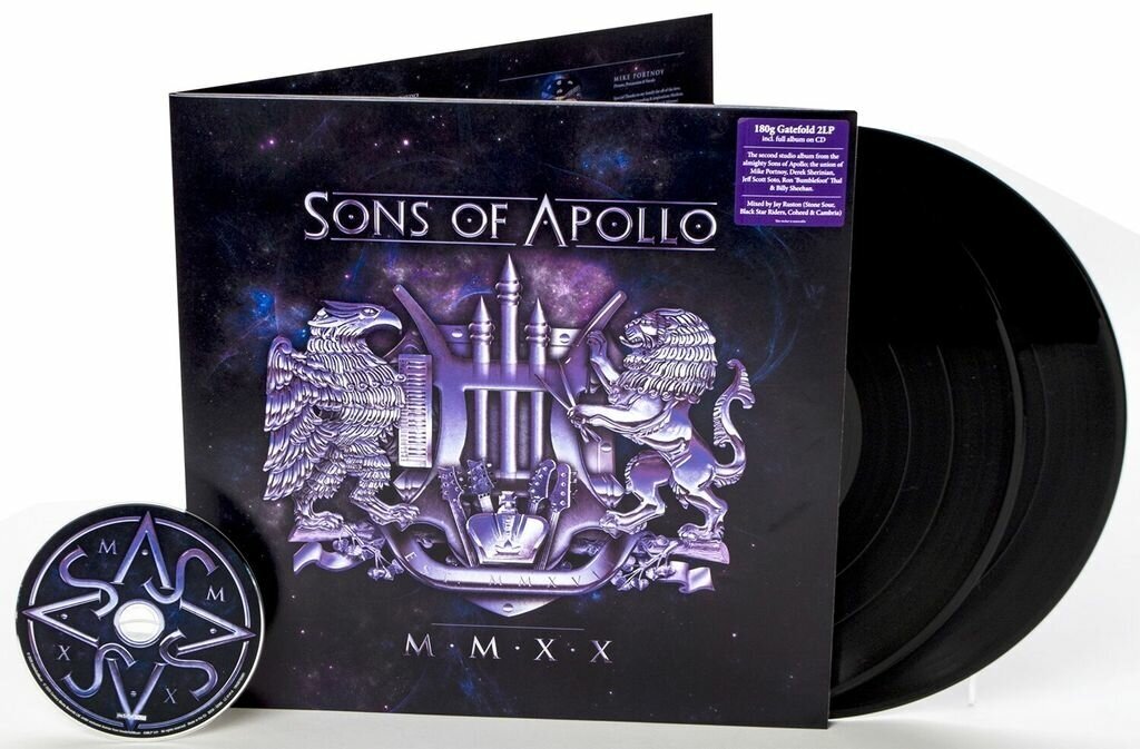 Sons Of Apollo Sons Of Apollo - Mmxx (2 Lp + Cd, 180 Gr) Sony - фото №4