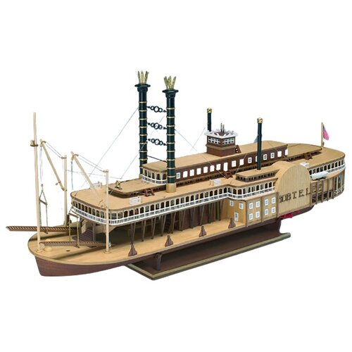 Сборная модель речного парохода Constructo Американский Robert E Lee, Масштаб 1:48, CON80840