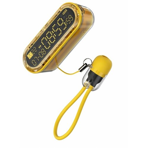 Портативный пауэрбанк- часы-брелок SHARGEEK СAPSULE GRAVITY CG01-Y жёлтый 4862₽