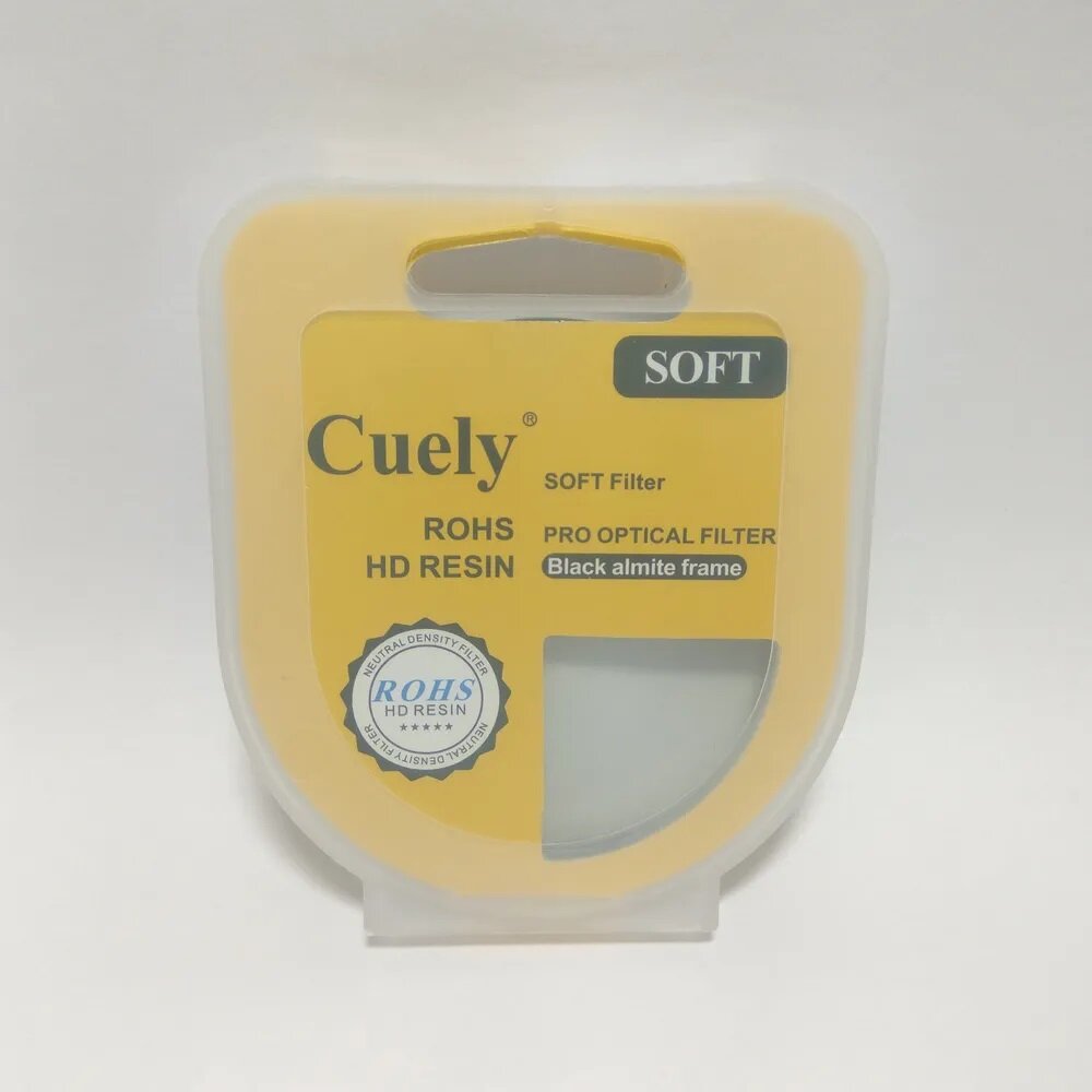 Фильтр смягчающий Cuely Soft Filter 62 мм. Мягкий рассеивающий портретный светофильтр