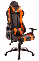 Компьютерное кресло Everprof Lotus S2 экокожа черный/оранж