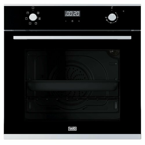 Духовой шкаф электрический встраиваемый VARD VOE432Y черный 73 л утапливаемые переключатели 6 режимов приготовления гриль 4999000₽