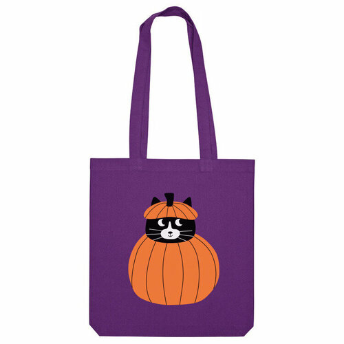 фото Сумка шоппер us basic, фиолетовый