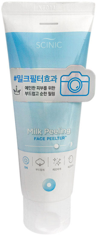 Scinic пилинг-скатка Milk Peeling Face Peelter, 80 мл - фотография № 2