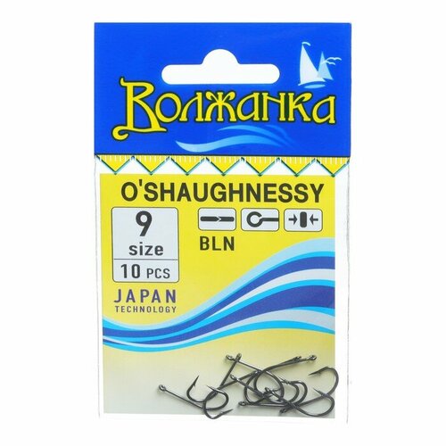 фото Крючки "волжанка" o`shaughnessy № 9, 10 шт volzhanka