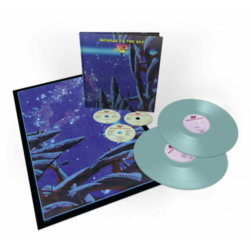 YES Mirror To The Sky, 2LP+2CD+Blu-Ray (Deluxe, Limited Edition,180 Gram Blue (Electric) Vinyl) yes mirror to the sky transparent electric blue deluxe 2 lp 2 cd blu ray