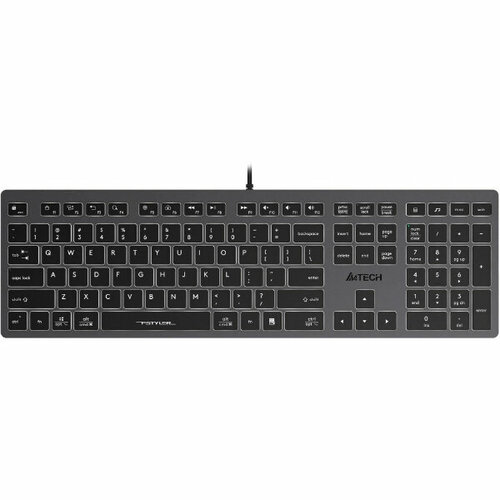 Клавиатура A4Tech Fstyler FX60 серыйбелый 680300₽
