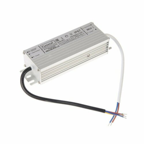 Блок питания General для светодиодной ленты 12 В 60 Вт IP67 1268₽