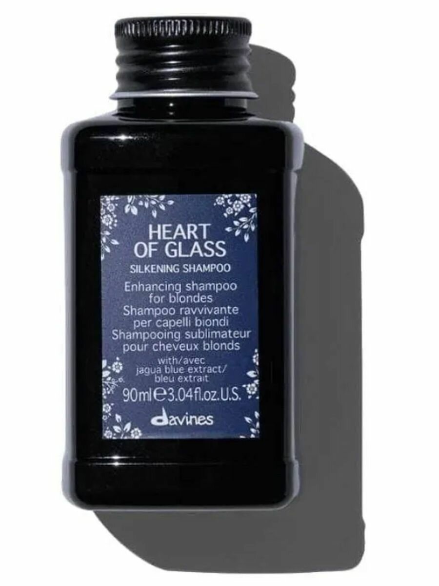 Heart Of Glass Shampoo - Шампунь для сияния блонд 90 мл