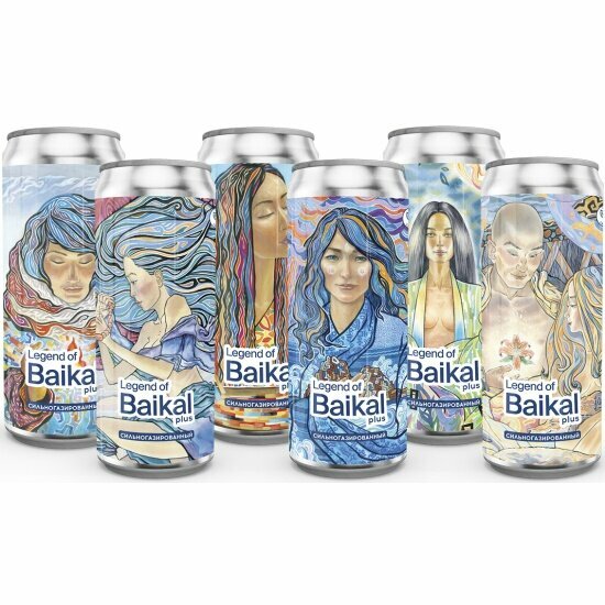 Напиток газированный Legend OF Baikal plus со вкусом «Хвоя» 0,33 л (12 штук в упаковке)