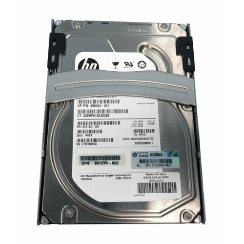 Жесткий диск HP 659349-B21 500Gb SATAIII 3,5 HDD
