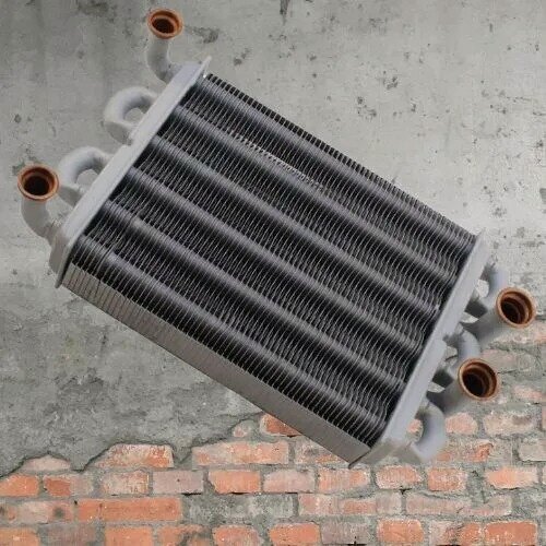 Изображение товара Теплообменник битермический Ferroli Domiproject F24 225мм х 180мм 39819540