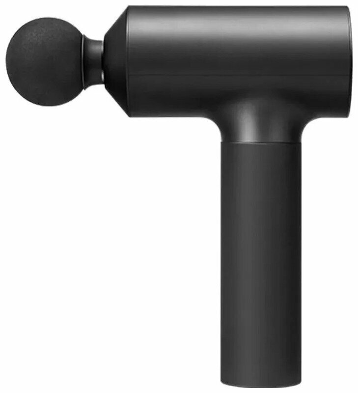 Массажный пистолет Mijia Fascia Gun MJJMQ01-ZJ, Черный, 3 насадки