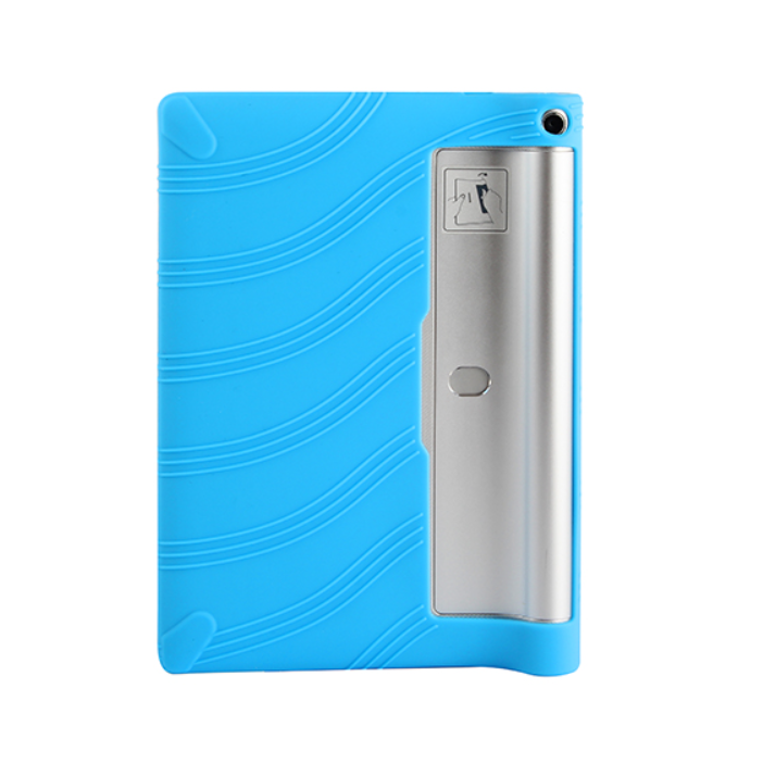 Чехол MyPads накладка-бампер для Lenovo Yoga Tablet 2 10.1 4G (1050L/1051L) / Yoga Tablet 2 10.1 из силикона голубой