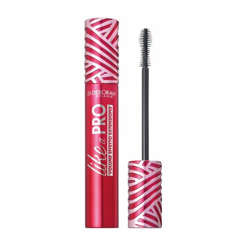 Тушь для объема и удлинения ресниц Deborah Milano Like a Pro Mascara 13 мл . тушь для ресниц deborah milano extraordinary mascara 5 in 1 12 мл