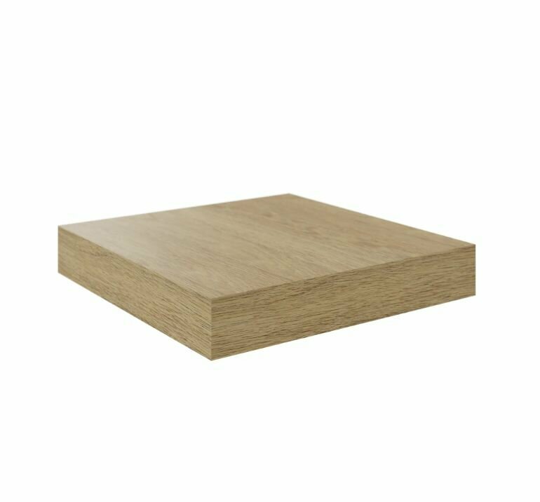 фото Полка мебельная Spaceo Oak 23x23.5x3.8 см МДФ цвет дуб