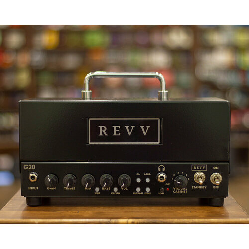 Revv G20 High Gain Tube Head w/ Built-in Reactive Load - Black