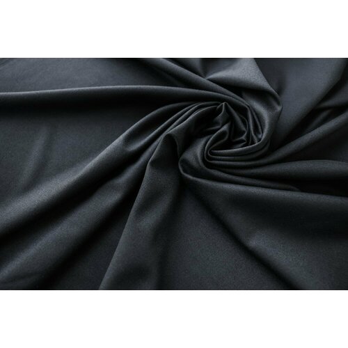 Ткань костюмная шерсть черного цвета костюмная ткань черного цвета на юбку avira