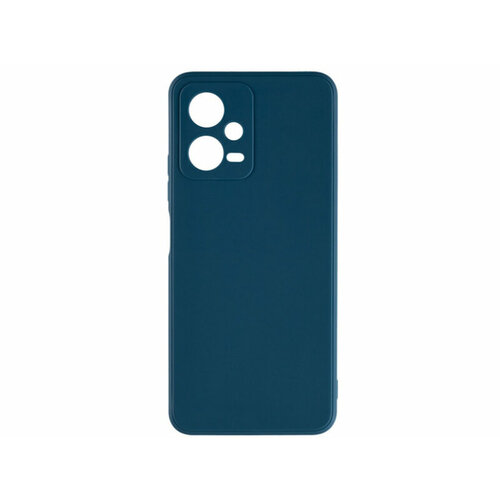 Чехол Zibelino для Xiaomi Redmi Note 12 5G/Poco X5 5G Soft Matte с микрофиброй Blue ZSMF-XIA-X5-5G-BLU