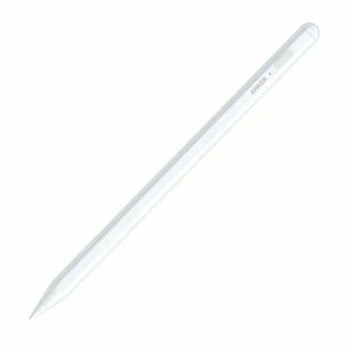 Стилус для планшета Anker A7139 емкостный, магнитный, Bluetooth 5.3 - Белый активный стилус pencil pen 2 для apple ipad белый