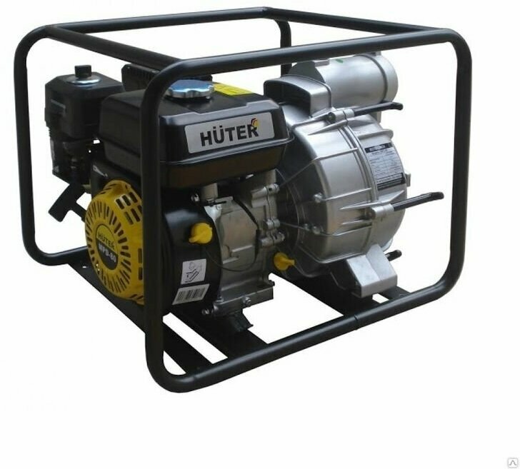 Мотопомпа Huter MPD 80 для грязной воды 7 л. с производительность 900л/мин