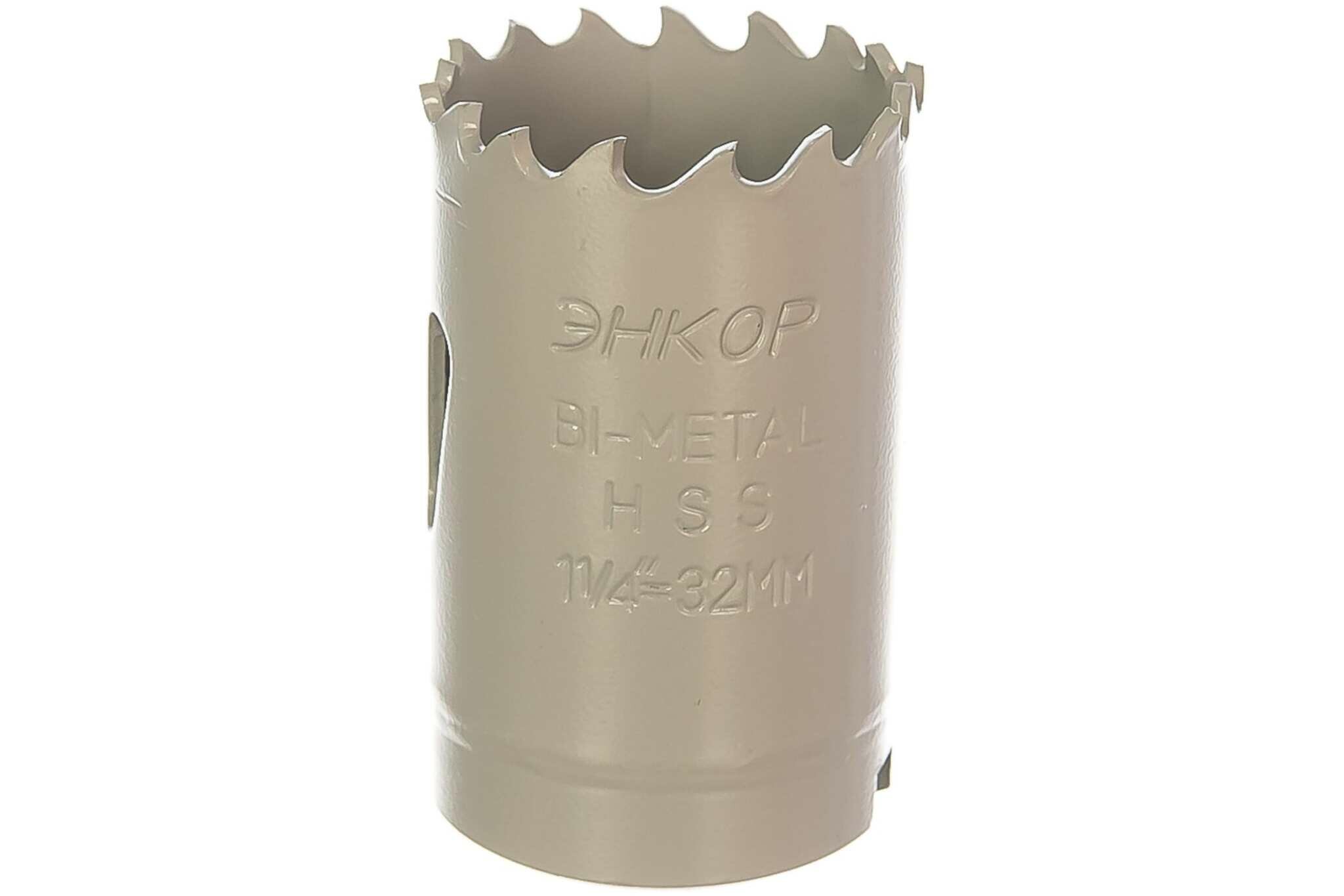 Коронка по металлу (32 мм; Bi-Metal М3) Энкор 24132