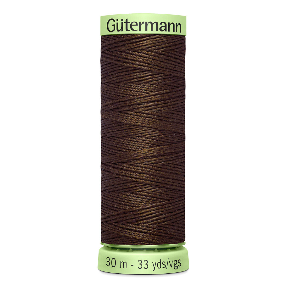 Нитки швейные Top Stitch 30/30 м для декоративной отстрочки, 100% полиэстер, Gutermann 744506 (694 кофейный), 5 шт