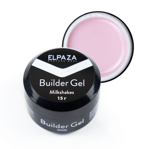 Гель для наращивания MILKSHAKES Builder Gel 15 гр Elpaza