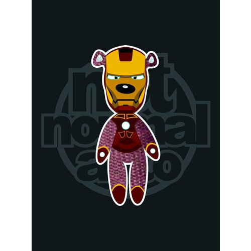 Наклейка Bear Ironman