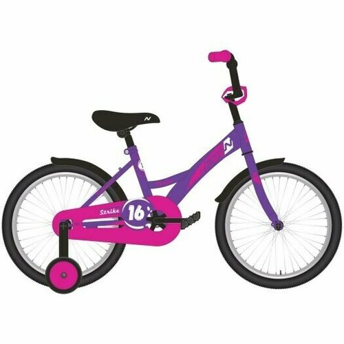 Велосипед для малышей NOVATRACK 163STRIKE VL22 Фиолетовый 10260₽