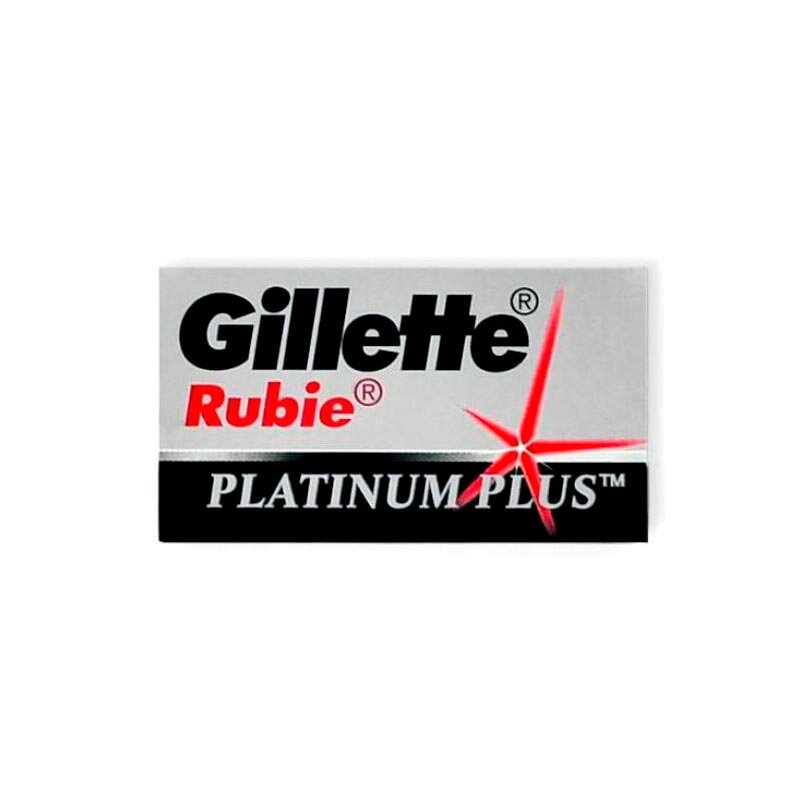 Сменные двусторонние лезвия Gillette Rubie, 5 шт. - фото №13