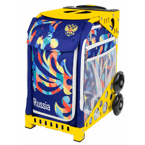 фото Сумка спортивная zuca, 30 л, 25х48х37.5 см, синий, желтый