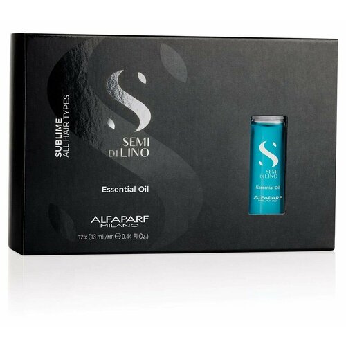 ALFAPARF MILANO Масло увлажняющее для всех типов волос Sdl Essential Oil силапант комплекс для мужчин интенсивный уход