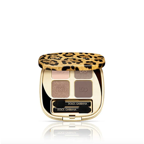 DOLCE & GABBANA Палетка теней Felineyes Intense Eyeshadow Quad, 3 Smoky Taupe