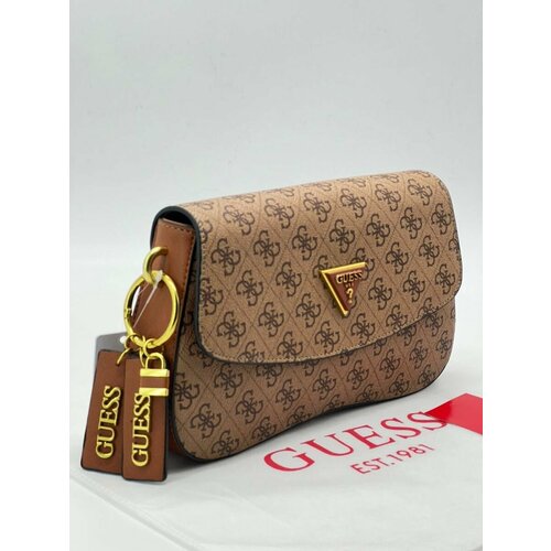 фото Сумка клатч , коричневый без бренда