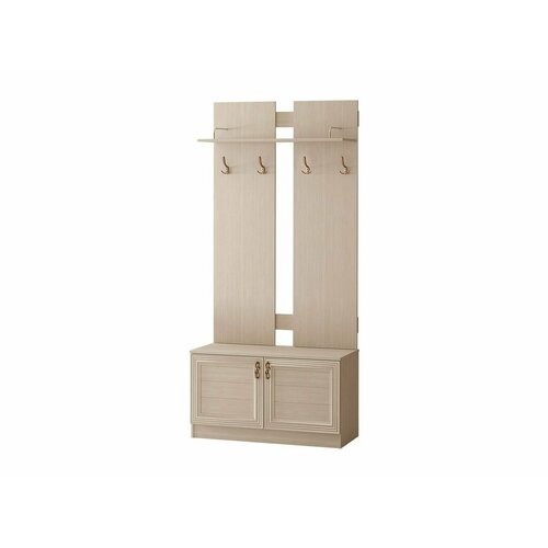 Тумба с вешалкой Лира №58, дуб нортон светлый