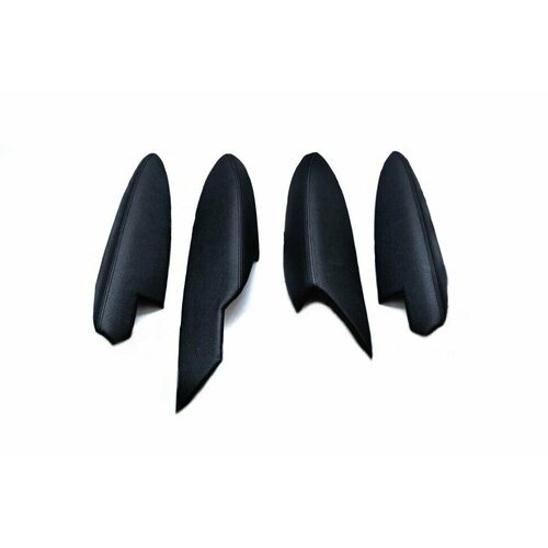 Подлокотники дверей PREMIUM Лада Веста кожзам с цветной прострочкой Черная нить 4580₽