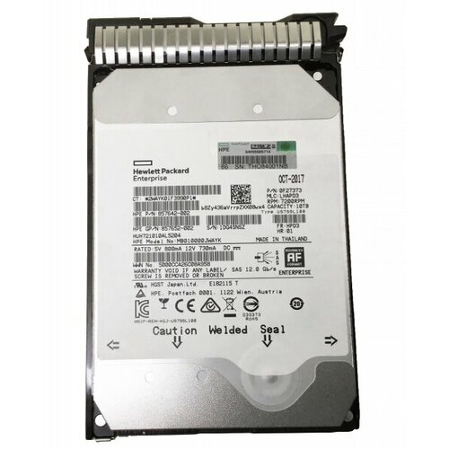 Жесткий диск HP 857644-B21 10Tb 7200 SAS 3,5 HDD