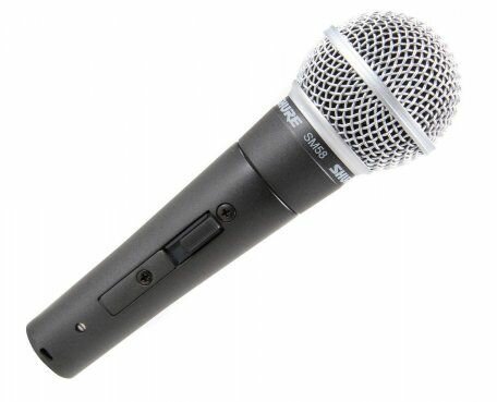 Shure SM58SE - Динамический кардиоидный вокальный микрофон (с выключателем)