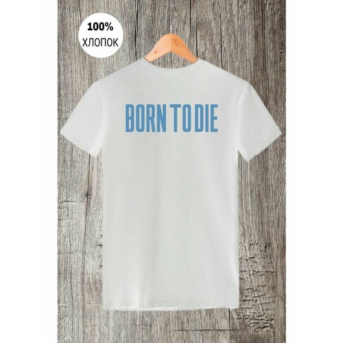 футболка dreamshirts рожденный умереть кенни маккормик мужская черная xl Футболка born to die рожденный, чтобы умереть, размер XL, белый