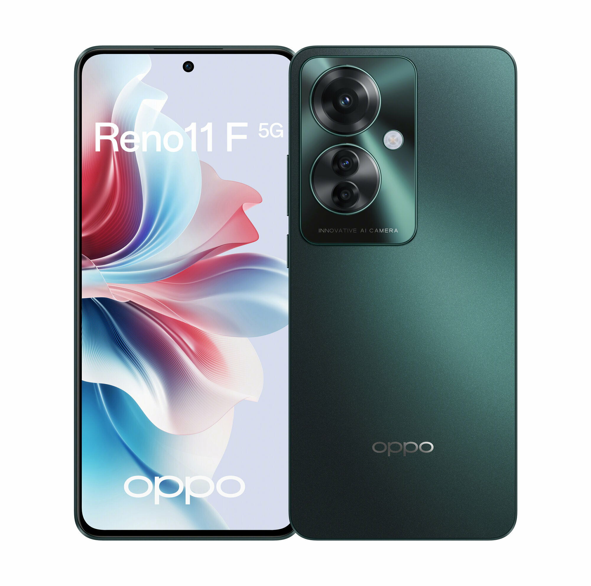 Смартфон OPPO Reno11 F 5G 8/256 ГБ, Ростест (EAC), Dual nano SIM, Palm Green