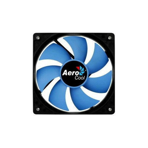 Fan Aerocool Force 12 PWM / 120mm/ 4pin/ Blue blade вентилятор aerocool fan force 12 120mm black 4718009158016