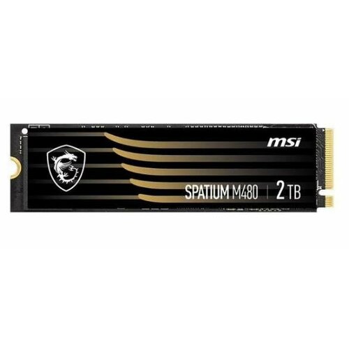 накопитель ssd msi spatium m480 pcie 4 0 nvme m 2 1tb play spatium m480 pcie 4 0 nvme m 2 Накопитель SSD MSI 2Tb SPATIUM M480 PRO (SPATIUM M480 PRO PCIe 4.0 NVMe M.2 2TB)