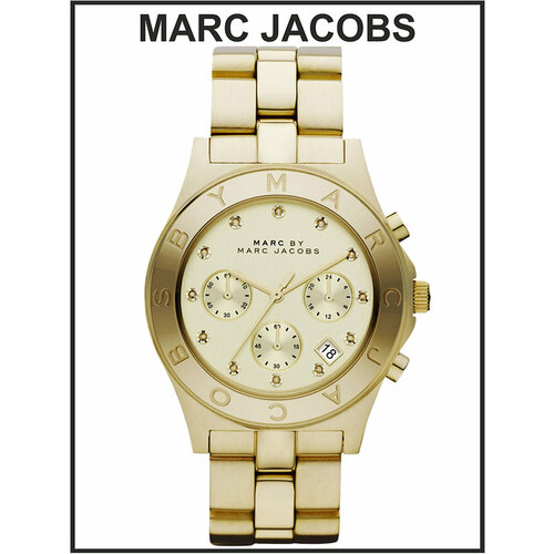 Наручные часы MARC JACOBS, золотой наручные часы marc jacobs фиолетовый