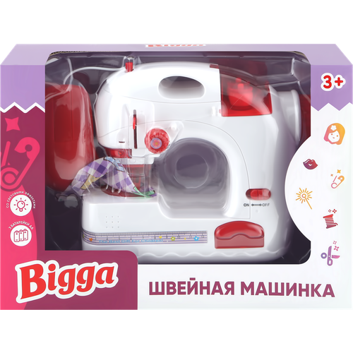 Игрушка BIGGA Швейная машинка со световыми эффектами Арт 993100017 1195₽